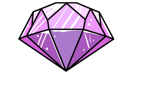 How to draw a gemstone