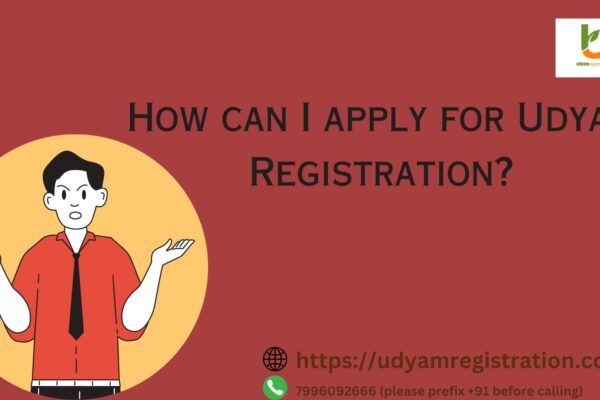 How can I apply for Udyam Registration