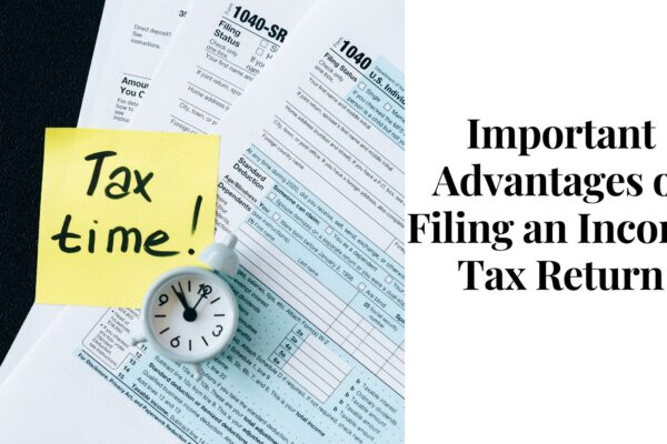 Important Advantages of Filing an Income Tax Return