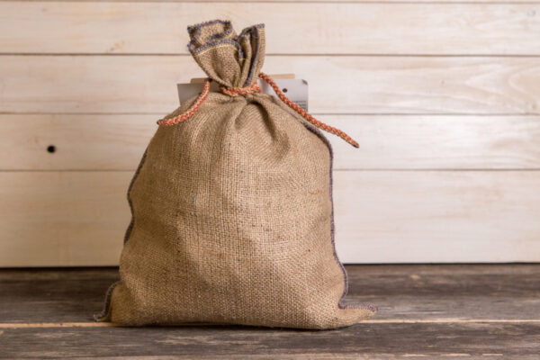 burlap bags for wood chips