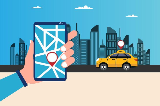 create taxi app