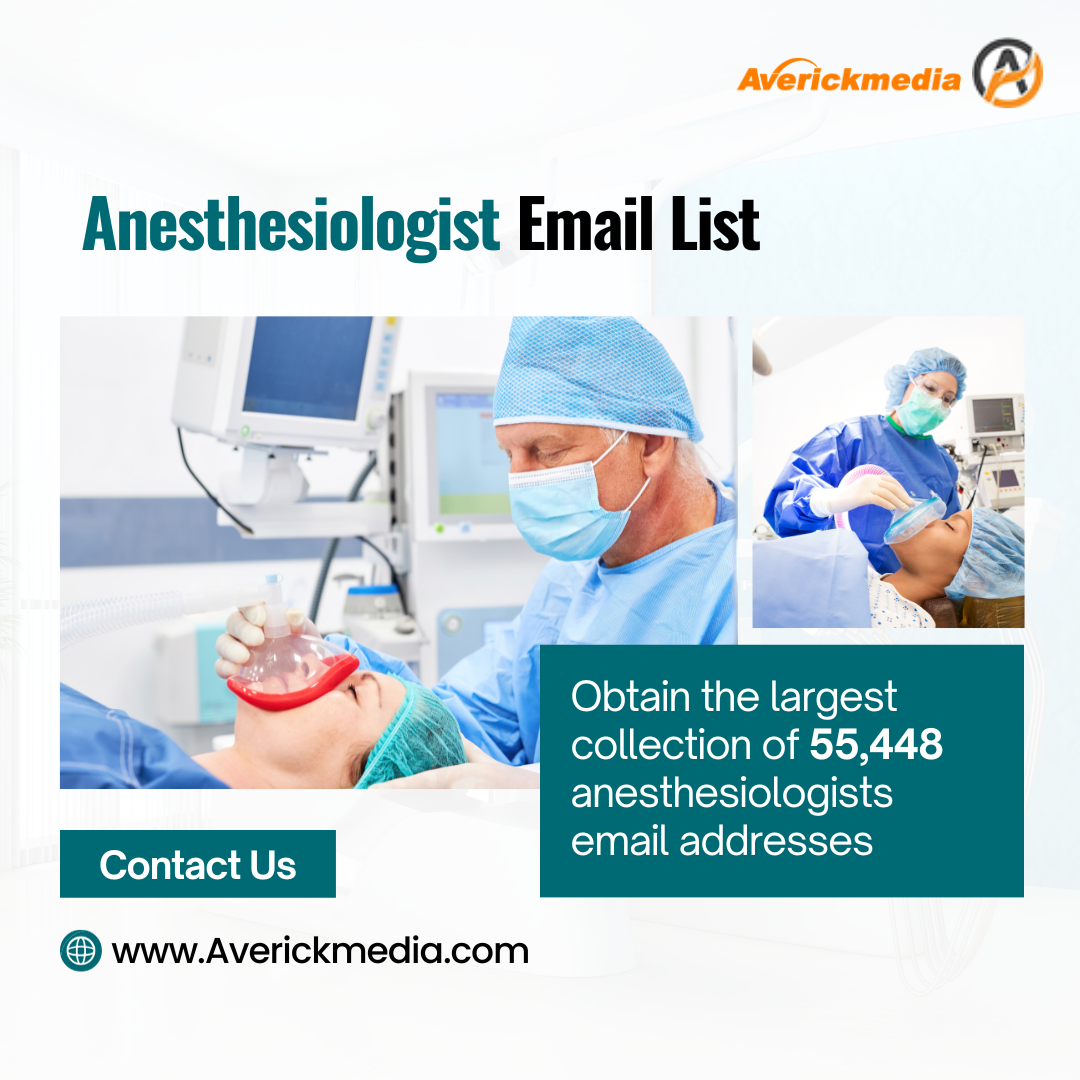 anesthesiologist email list