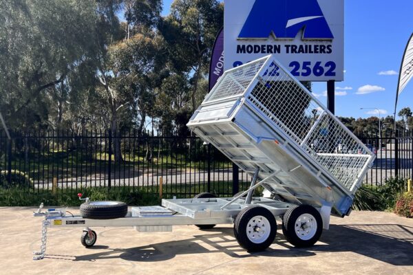 manual tipper trailer