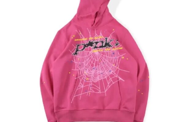 pink sp5der hoodies