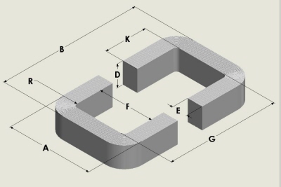 C Core transformer