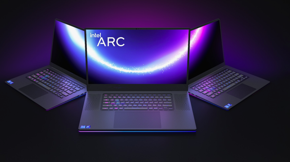 Intel Arc gaming laptop