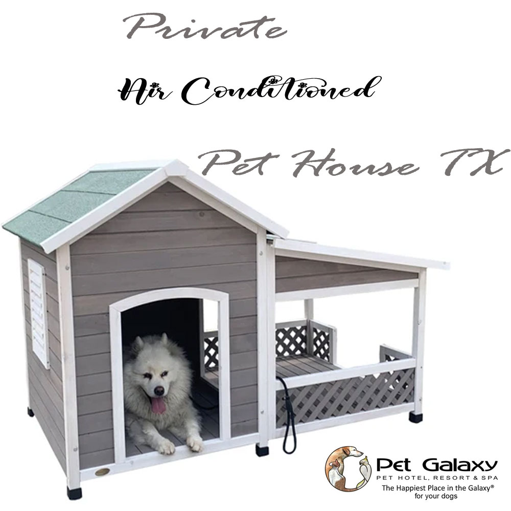 private air-conditioned pet house TX