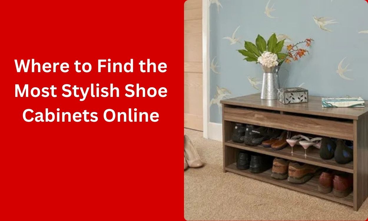 Where to Find the Most Stylish Shoe Cabinets Online