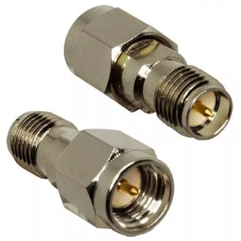 Reverse polarity RF Connectors