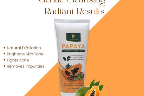 Papaya Deep Cleanse Face Wash benefits