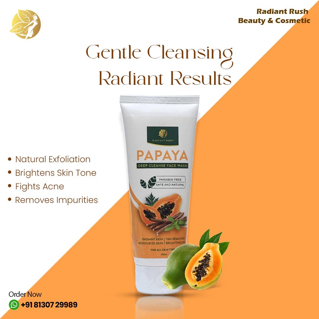 Papaya Deep Cleanse Face Wash benefits