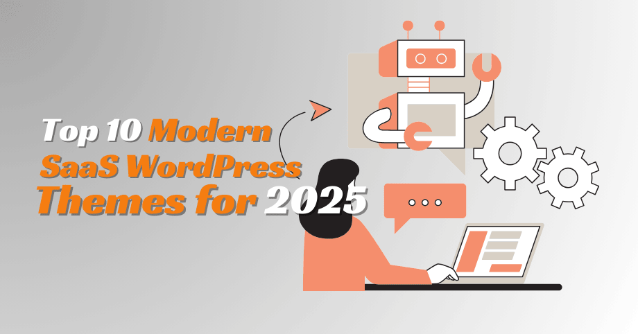 Modern SaaS WordPress themes 2025 showcase sleek and responsive designs