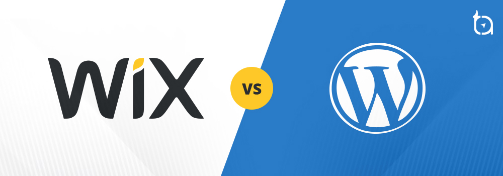 Side-by-side comparison of Wix and WordPress in 2025, highlighting features, pricing, and customization options