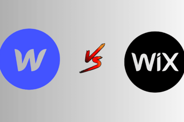 Webflow vs Wix comparison for 2025, evaluating their features and benefits.