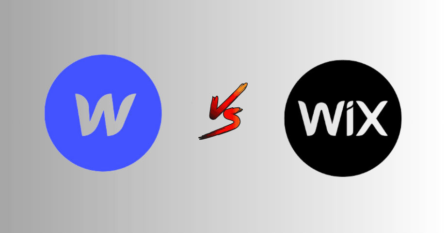 Webflow vs Wix comparison for 2025, evaluating their features and benefits.